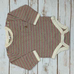 Baby Gap Multi Striped Long Sleeve Bodysuit 3-6M